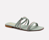 FLAT FOOTWEAR - CYAN - M126